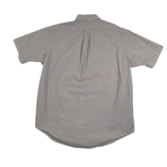 Ralph Lauren Mens Classic Fit Yellow Blue Gingham Checkered Button Down Shirt XL - Picture 3 of 9